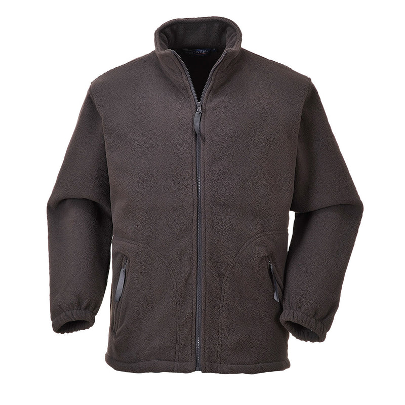 Portwest Argyll Heavy Fleece in smoke grey.