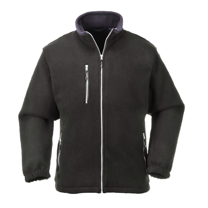 Portwest City Fleece in versatile black.