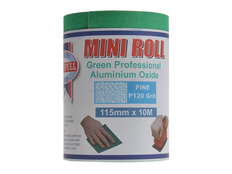 115mm Green Aluminium Oxide Paper Roll