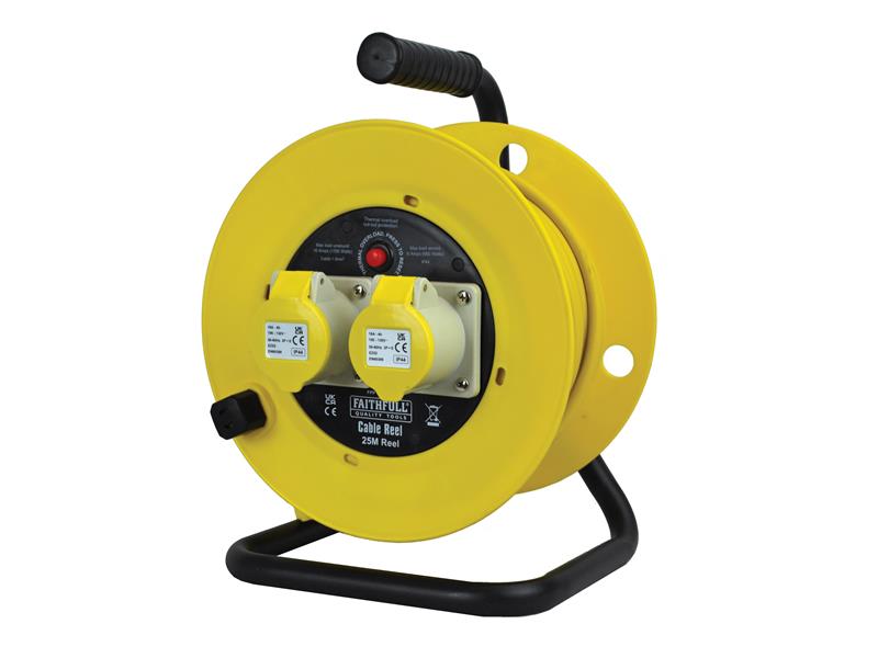Open Drum Cable Reel 110V 16A