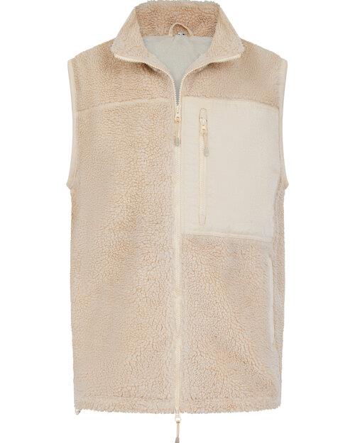 Front Row Recycled Sherpa Gilet