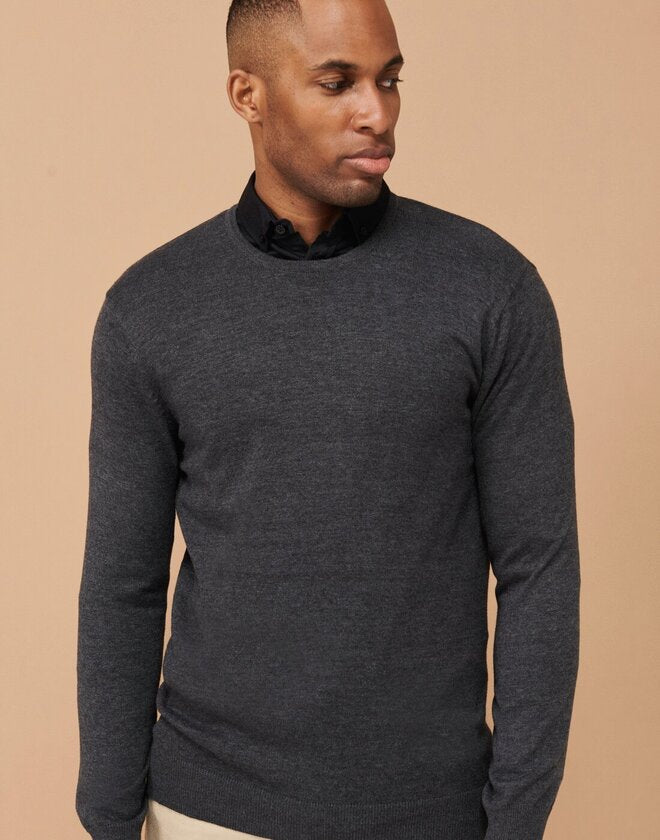 Henbury Lightweight Crew Neck Jumper