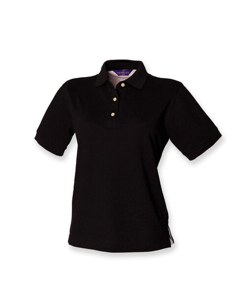 Henbury Ladies Classic Cotton Pique Polo Shirt
