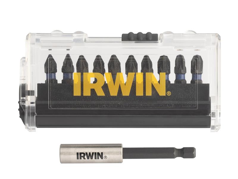 IRWIN® Impact Pro Performance Pozi Screwdriver Bit Set, 10 Piece