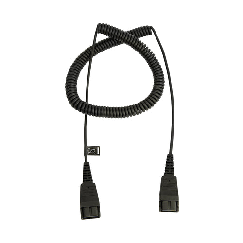 Jabra Quick Disconnect (qd) To Quick Disconnect (qd) Extension Coiled Cord 2m 8730-009