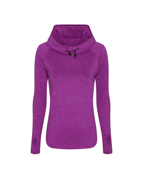 Just Cool by AWDis Girlie Cool Cowl Neck Top - JC038