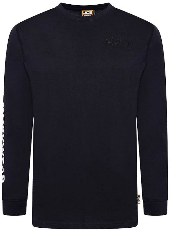 JCB-Workwear Ear Jcb Workwear Banner Long Sleeve T-Shirt