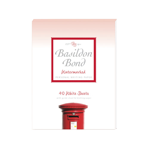 Basildon Bond White Writing Pad 137 X 178mm – (Pack of 10)