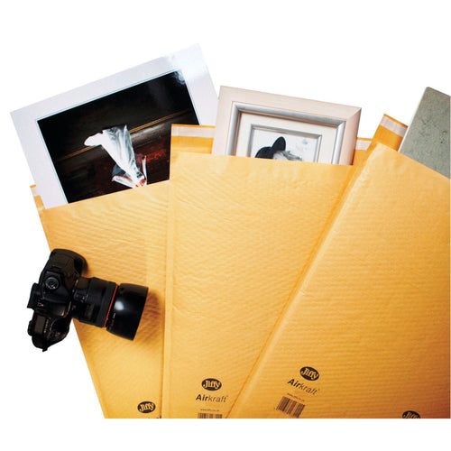 AIRKRAFT Size 3 Bubble Lined Mailer Gold – (Pack of 100)