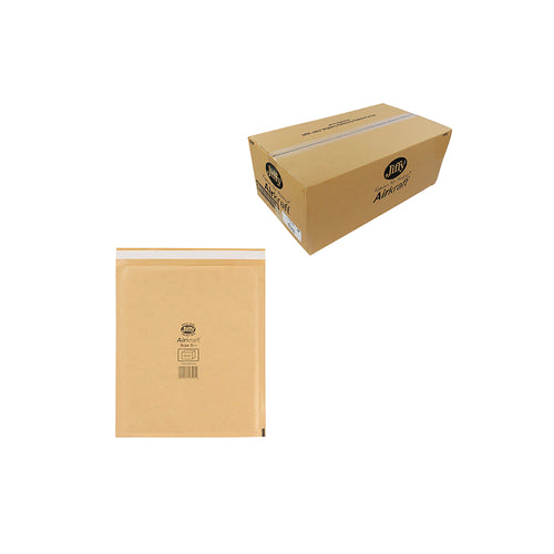 AIRKRAFT Size 5 Bubble Lined Mailer Gold – (Pack of 100)