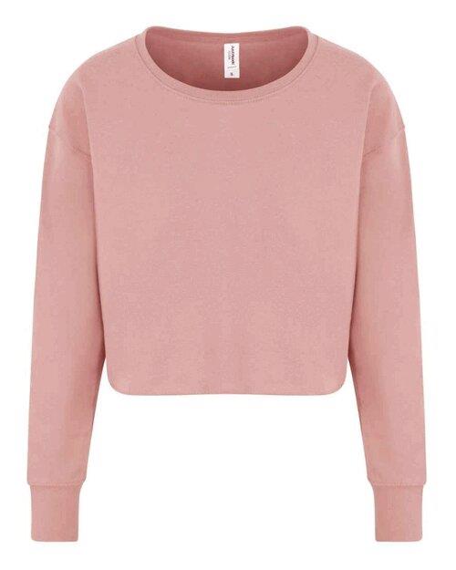 Just Hoods by AWDis Ladies Cropped Sweat