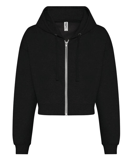 Just Hoods by AWDis Womens Fashion Crop Zoodie - JH065