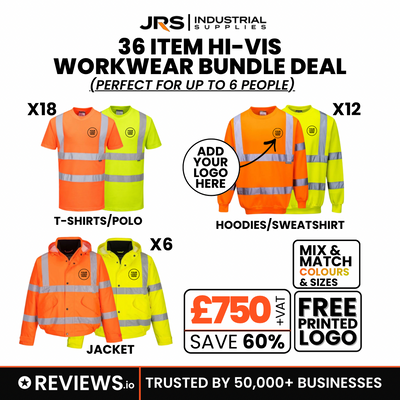 36 Item Hi-Vis Printed Workwear Bundle