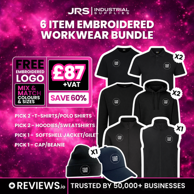 6 Item Embroidered/Printed Workwear Bundle Deal