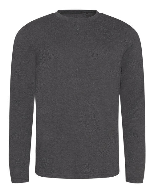 Just Tees Long Sleeve Tri-Blend T - JT002M