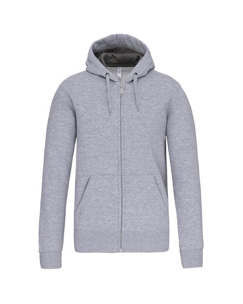 Kariban Heavy Full Zip Hooded Sweatshirt - KB444M