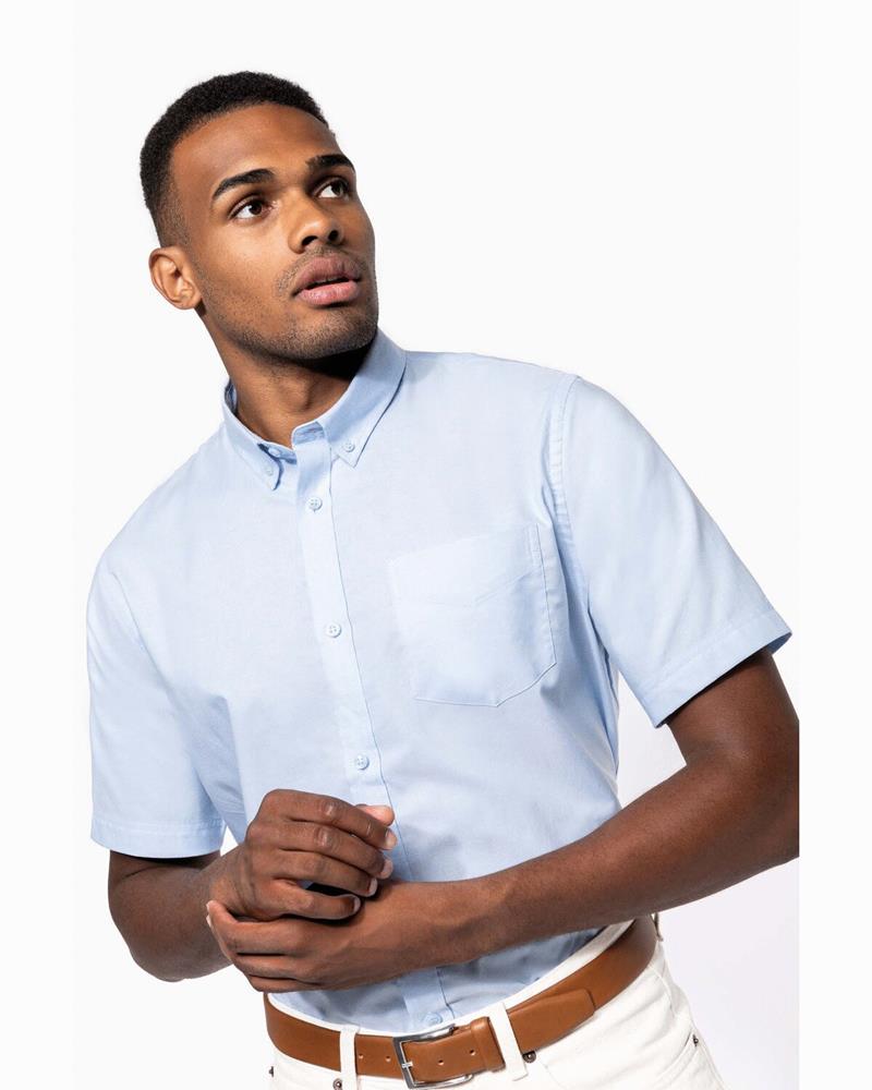 Kariban Mens Short Sleeve Oxford Shirt - KB535M