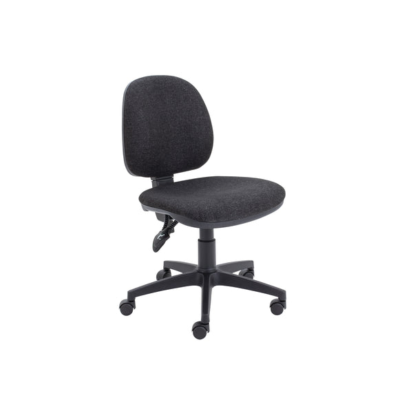 Arista Concept medium-back operator chair in charcoal.