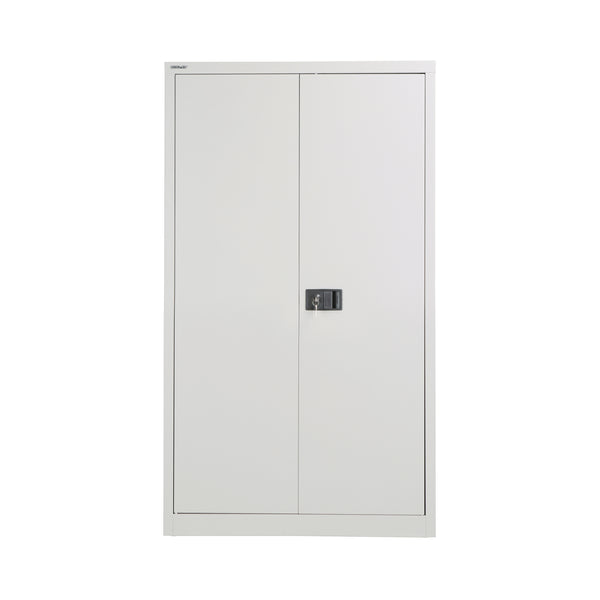 Jemini 2 Door Storage Cupboard Metal 420x960x1810mm Grey KF08087