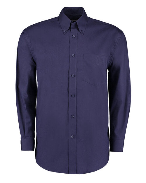 KUSTOM KIT Mens Coporate Oxford L/L Shirt