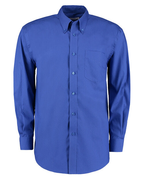 KUSTOM KIT Mens Coporate Oxford L/L Shirt