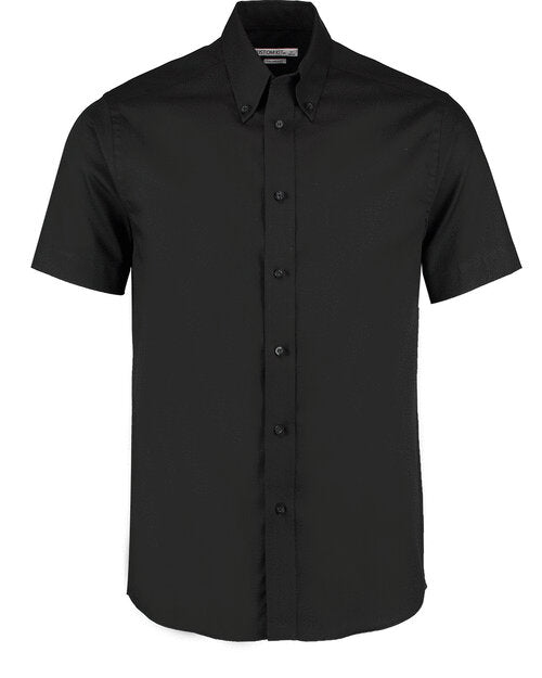 Kustom Kit KK187 Tailored Premium Short Sleeve Oxford Shirt