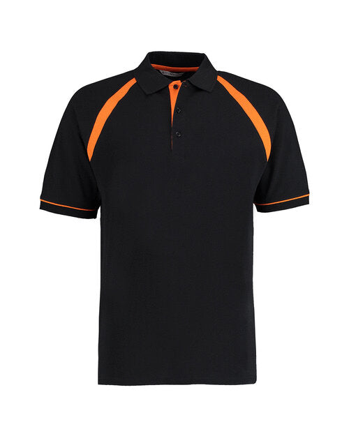 Kustom Kit KK615 Classic Fit Oak Hill Two Tone Polo
