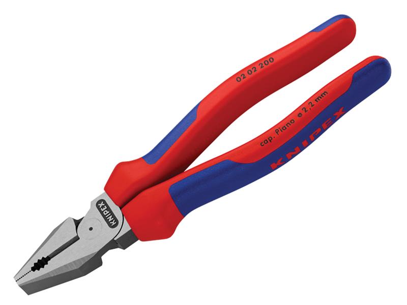 02 02 Series High Leverage Combination Pliers, Multi-Component Grip