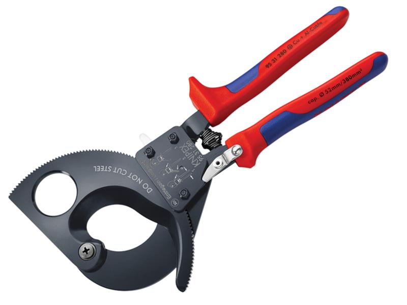 95 31 Series Ratchet Action Cable Shears, Multi-Component Grip