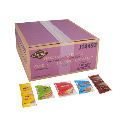 Jacobs Popular Biscuits Mini Packs – (Pack of 100)