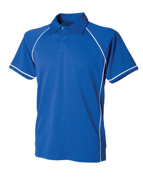 Finden & Hales Performance Piped Polo - LV370M