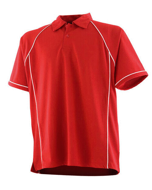 Finden & Hales Kids Performance Piped Polo - LV372B