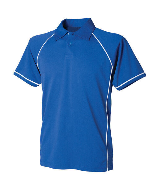 Finden & Hales Kids Performance Piped Polo - LV372B