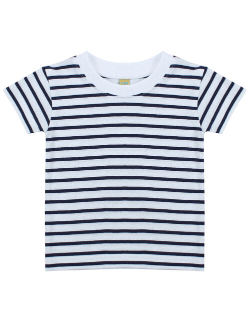 Larkwood Striped Crew Neck T-Shirt - LW27TB