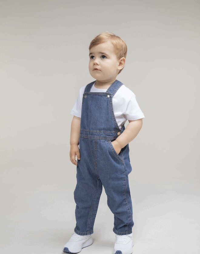 Larkwood Denim Dungarees - LW700B