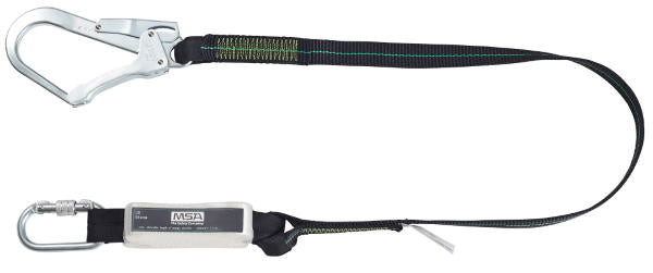 Msa 1.5M Energy Absorbing Webbing Lanyard