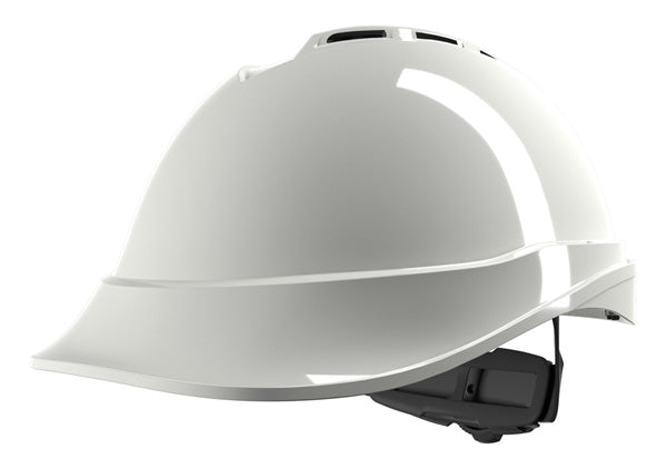 Msa V-Gard 200 Vented Fas-Trac Safety Helmet