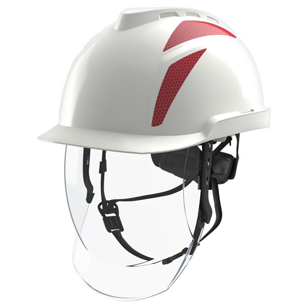 MSA Msa V-Gard 950 Electrician Safety Helmet With Face Shield