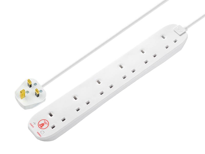 Surge Protected Extension Lead 2m