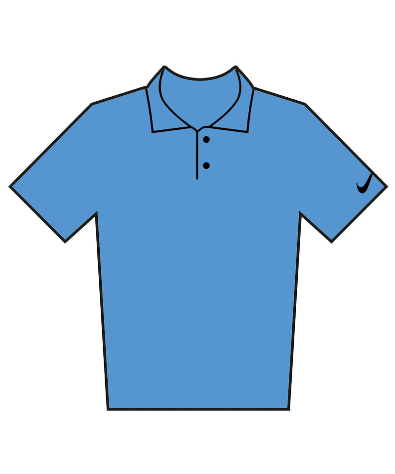 Velocity solid polo - University Blue/Black