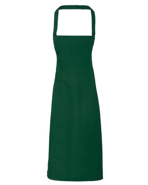 Premier Workwear 100% Organic Cotton Bib Apron - PR102M