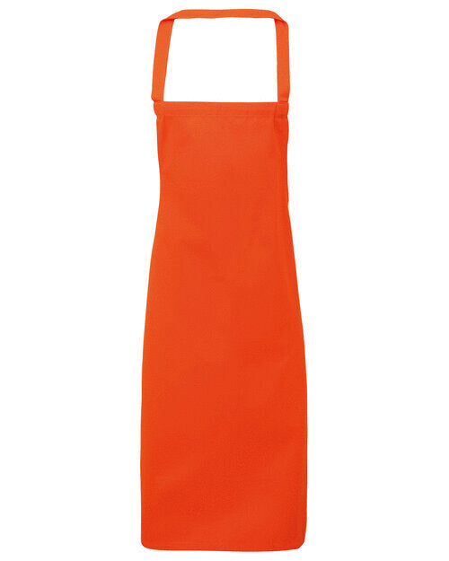 Premier Workwear 100% Organic Cotton Bib Apron - PR102M