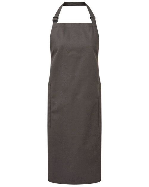 Premier Workwear Fairtrade And Organic Certified Recycled Polyester & Organic Cotton Apron - PR120M