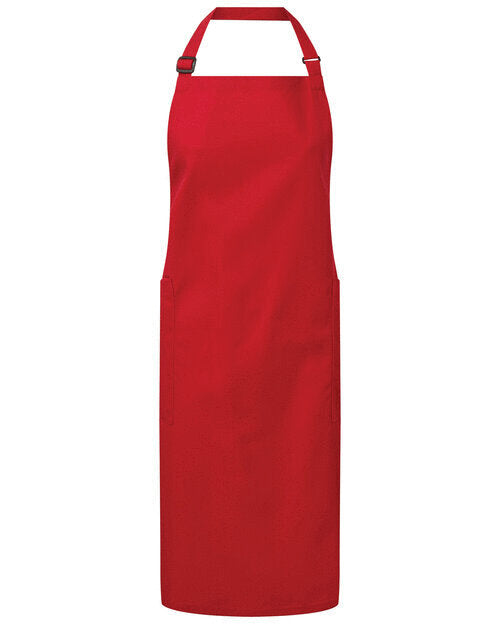 Premier Workwear Fairtrade And Organic Certified Recycled Polyester & Organic Cotton Apron - PR120M