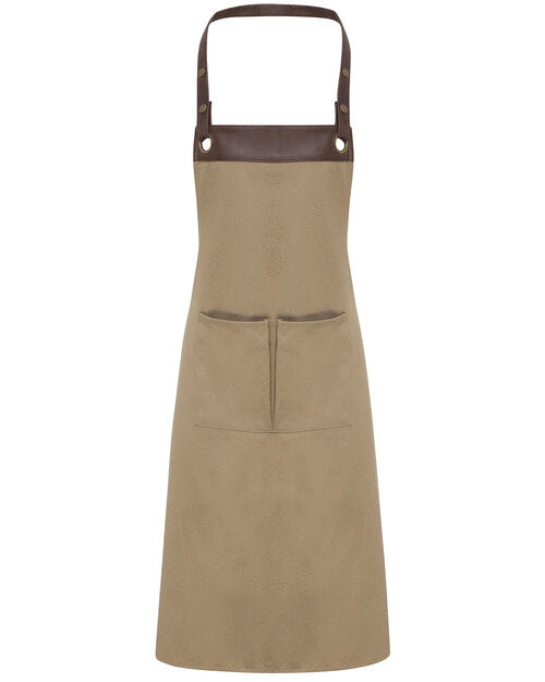 Premier Workwear Espresso Bib Apron - PR123M