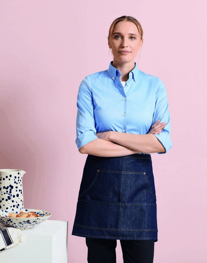 Premier Workwear Jeans Stitch Denim Waist Apron - PR125M