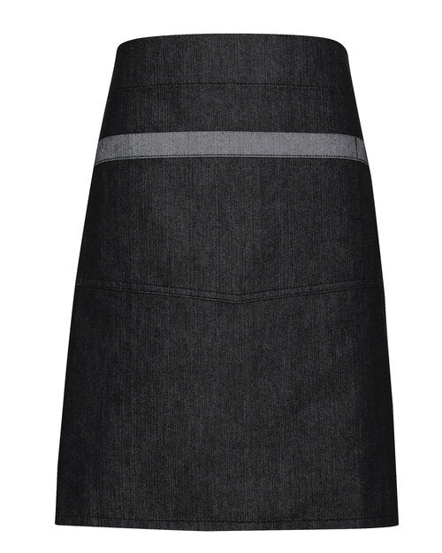 Premier Workwear Domain Contrast Denim Waist Apron - PR128M