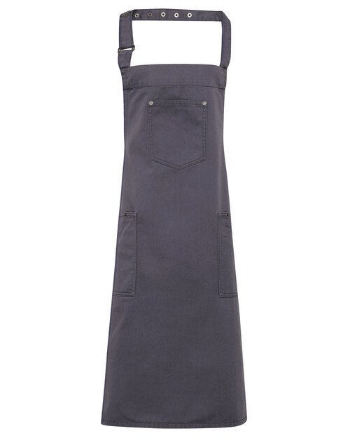 Premier Workwear Chino Bib Apron - PR132M
