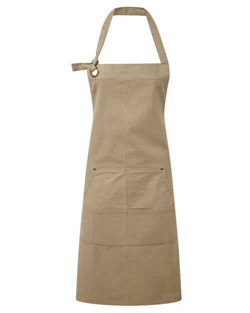 Premier Workwear Calibre Heavy Cotton Canvas Pocket Apron - PR137M
