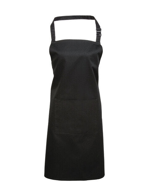 Premier Workwear Colours Collection Bib Apron With Pocket - PR154M